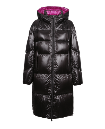 AMINIA Women's Down Jacket,BLACK, small image number 0