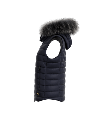 ORSIERA Down Vest,NAVY, small image number 1