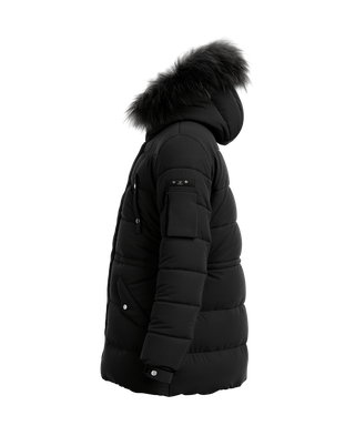 [Wool] FONDO Down Jacket,BLACK, large image number 1