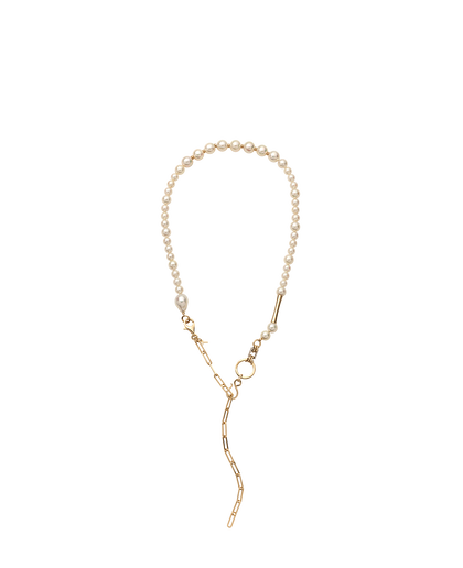 DAZZLIA Necklace,WHITE, medium