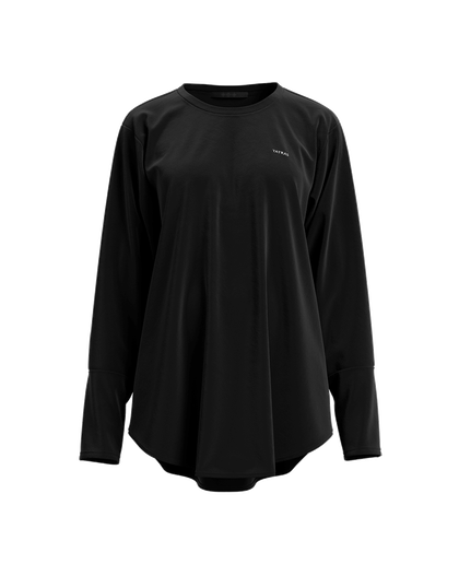 ELEDA Long Sleeve T-Shirts,BLACK, medium