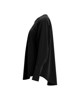 ELEDA Long Sleeve T-Shirts,BLACK, large image number 1