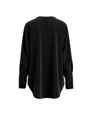 ELEDA Long Sleeve T-Shirts,BLACK, large image number 2