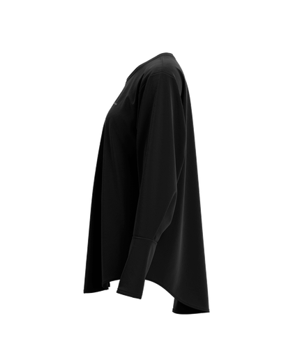 ELEDA Long Sleeve T-Shirts,BLACK, medium